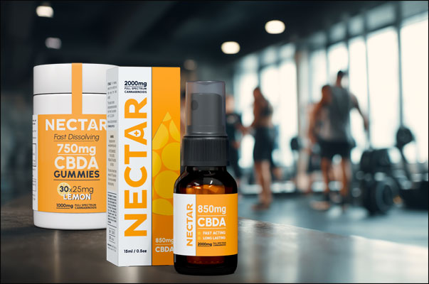 Wholesale CBDA products at a gym